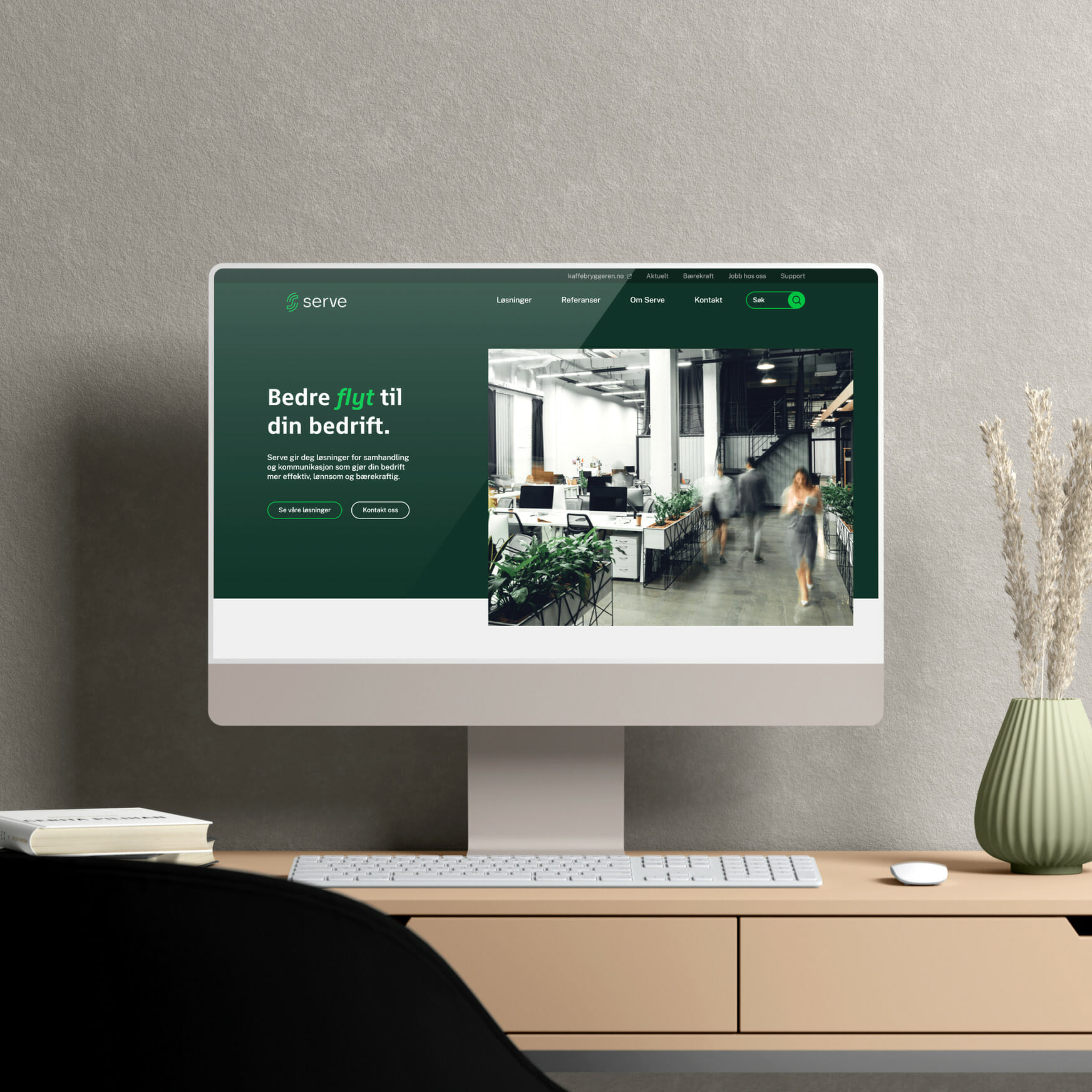 en optimalisert nettside